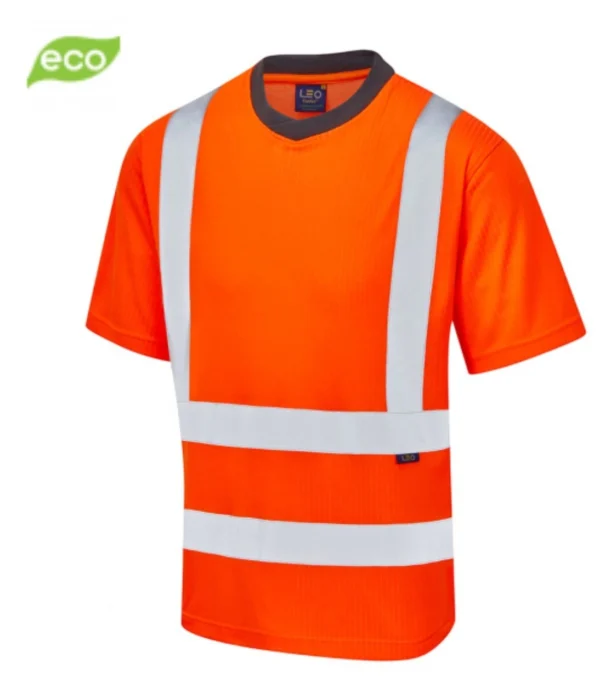 Leo Newport ISO 20471 Class 2 Comfort EcoViz®PB T-Shirt